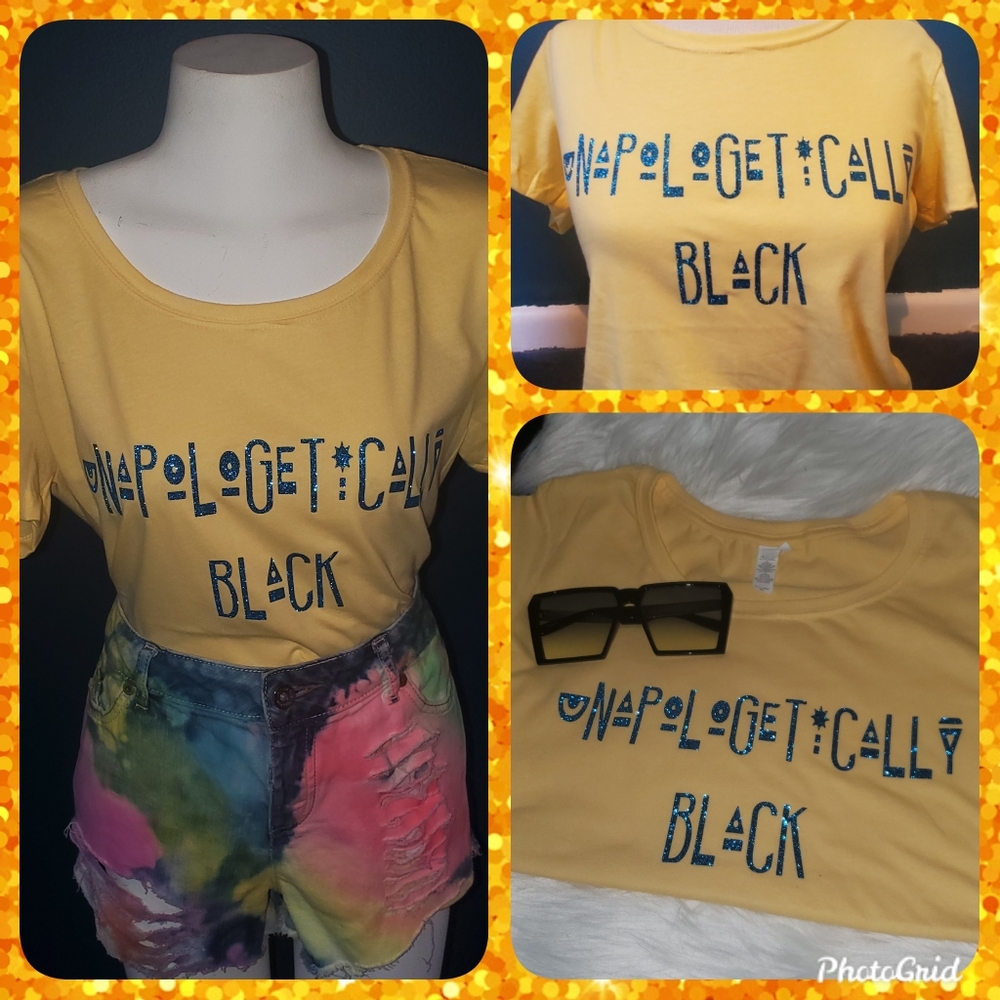 Unapologetically black tshirt